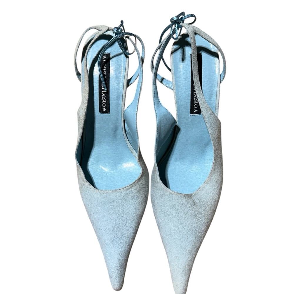 Chic Light Blue Heels by